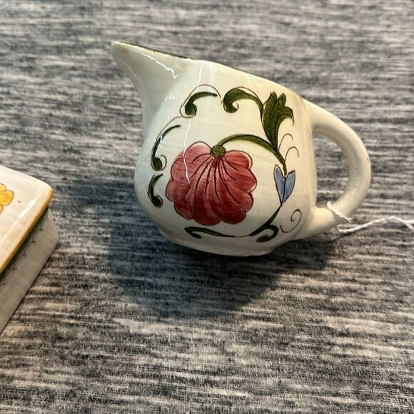 MCM STANGL Terra Rose Cigarette/ Box Della Ware Laurite Creamer - Picture 16 of 16